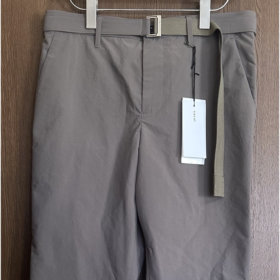 sacai - 3新品 sacai メンズ スラックス テーパード パンツ sacai - 3新品 sacai メンズ スラックス テーパード パンツ