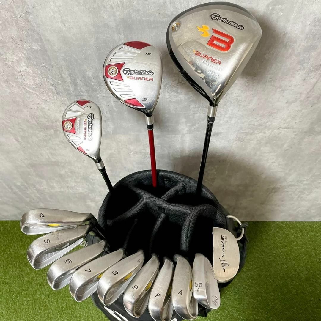 TaylorMade Burner ゴルフクラブセット(TaylorMade BURNER TaylorMade Burner ゴルフクラブセット(TaylorMade BURNER
