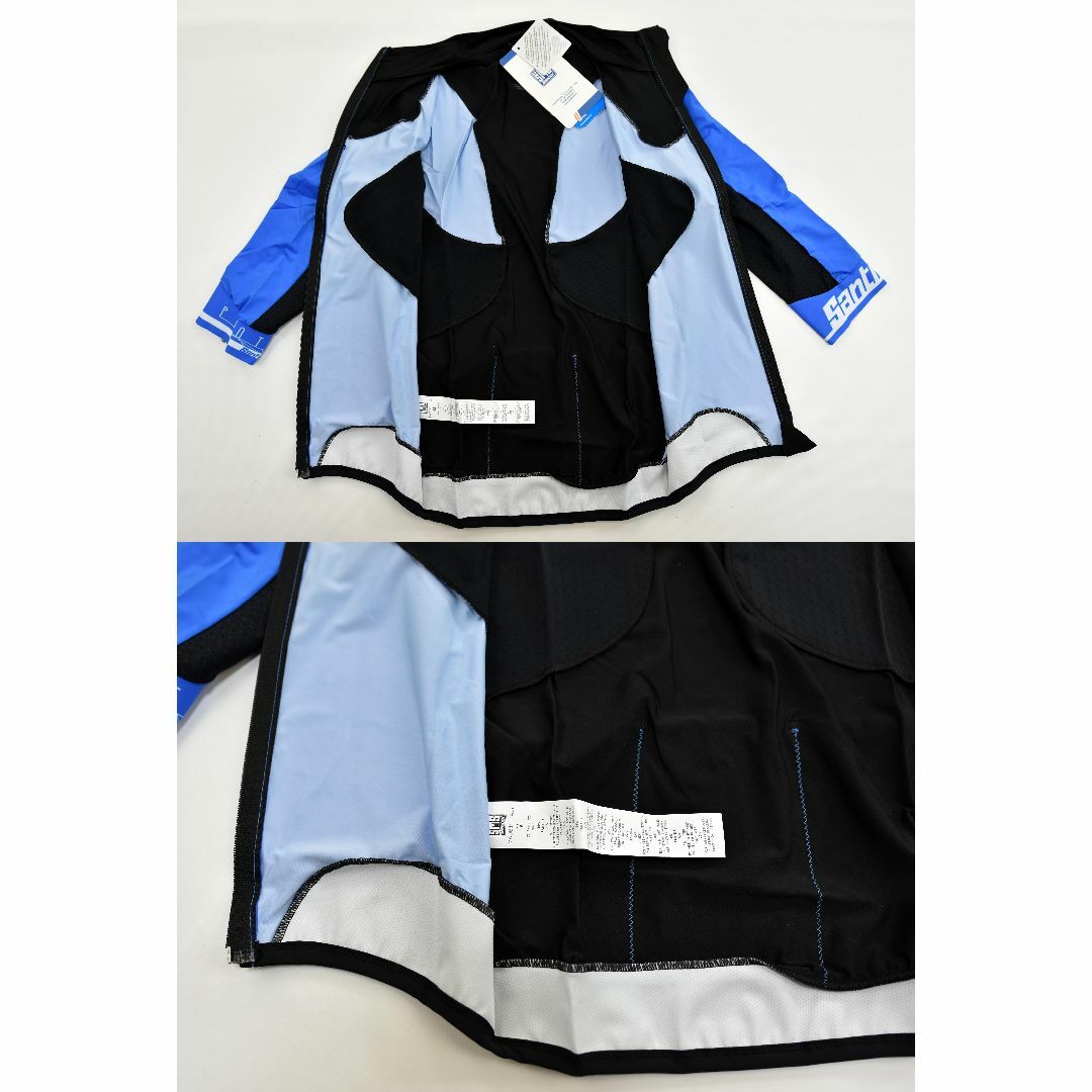 Santini Photon 2.0 Aero ジャージ size:M ブルーの通販 by Santini Photon 2.0 Aero ジャージ size:M ブルーの通販 by