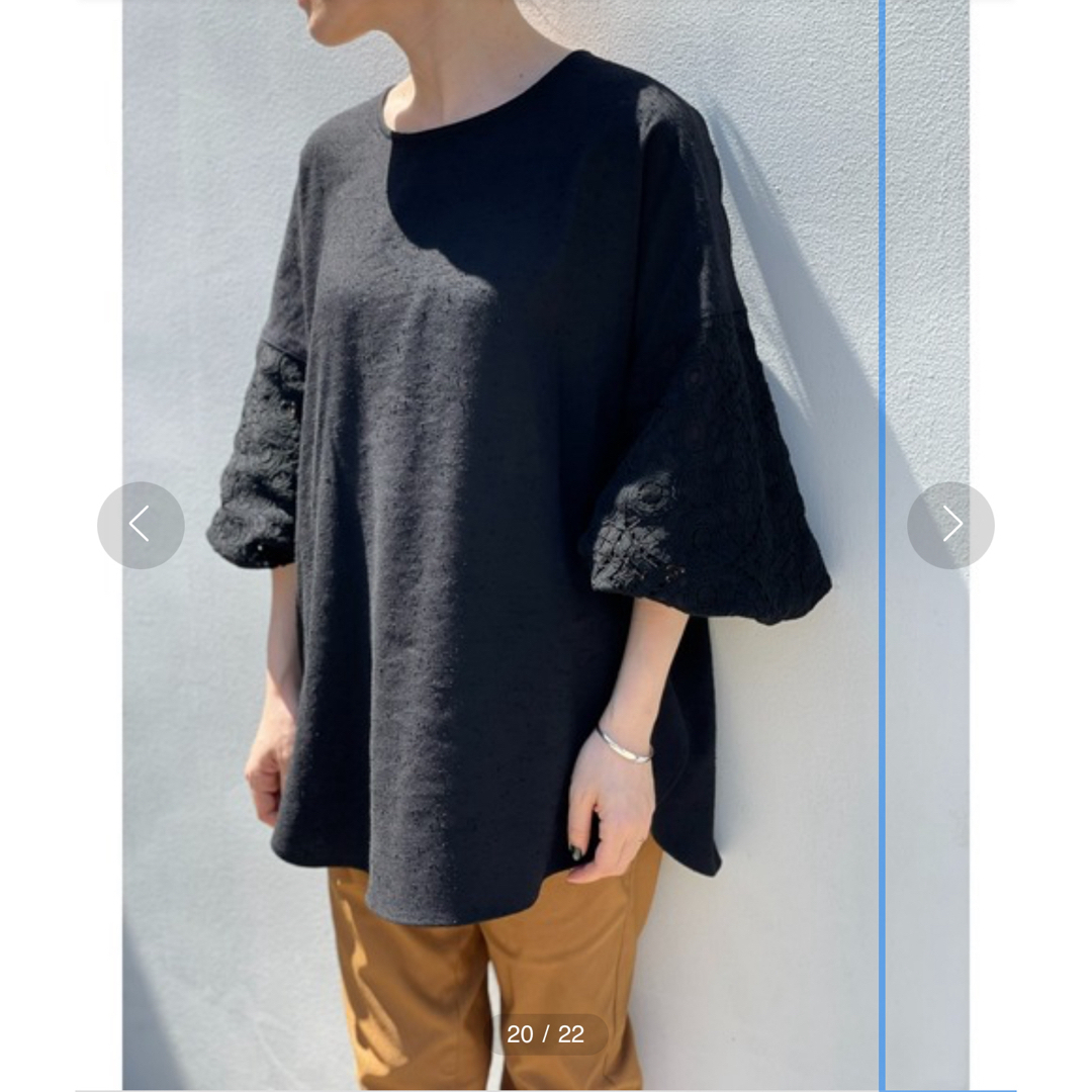 DimMoire×キティ コラボしましまダメージニット DimMoire×キティ コラボしましまダメージニット