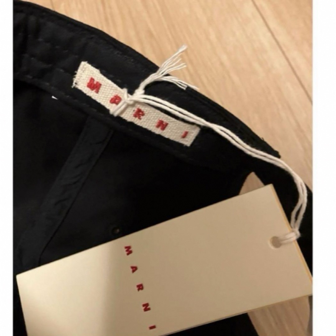 【新作】特別価格‼️MARNI ロゴキャップ【1点のみ】　新品未使用 MARNI - 【新作】特別価格‼️MARNI ロゴキャップ 新品未使用の