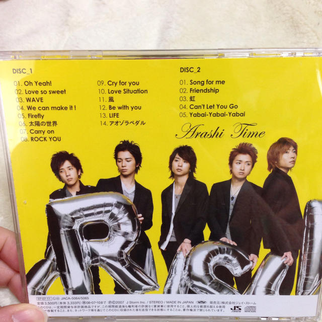 ARASHI ”Time” 美品