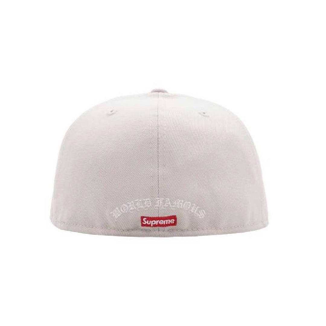 Supreme Gold Cross S Logo New Era Fitted Hat Pink - SS24 - US