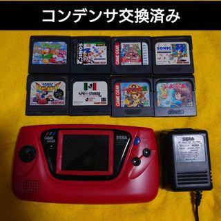 SEGA - ゲームギア レッド+ソフト8本セットの通販|ラクマ SEGA - ゲームギア レッド+ソフト8本セットの通販|ラクマ