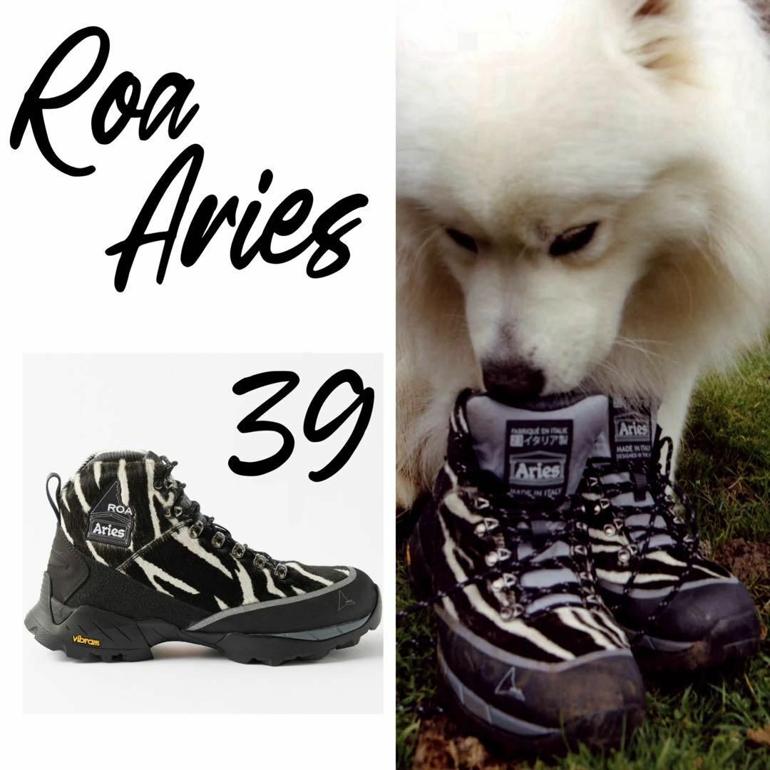 ロア アリーズ ARIES X ROA ANDREAS ZEBRA ゼブラ 39 ブーツ ロア アリーズ ARIES X ROA ANDREAS ZEBRA ゼブラ 39 ブーツ
