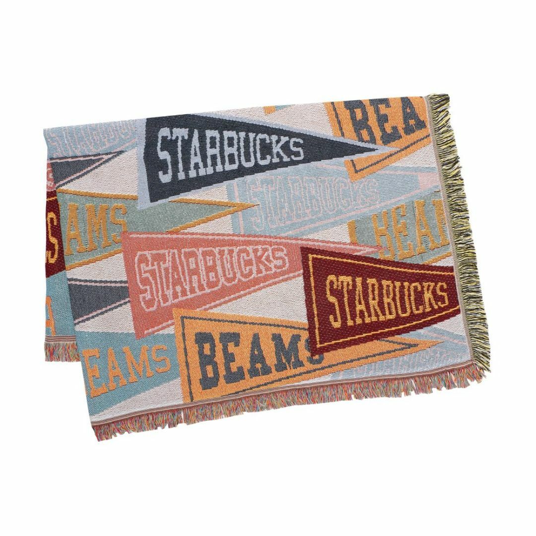 Starbucks - BEAMS STARBUCKS スローケット ベージュ 新品の通販 Starbucks - BEAMS STARBUCKS スローケット ベージュ 新品の通販