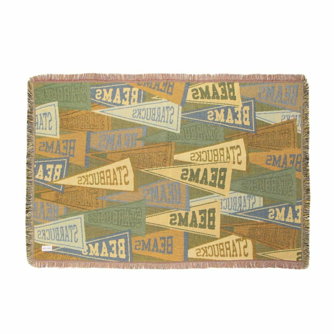 Starbucks - BEAMS STARBUCKS スローケット ベージュ 新品の通販 Starbucks - BEAMS STARBUCKS スローケット ベージュ 新品の通販