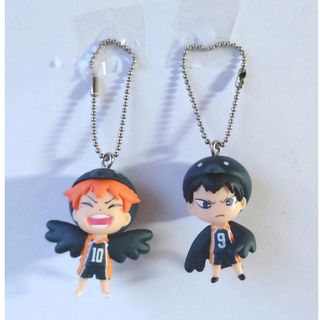 ハイキュー！！着ぐるみマスコット  日向&影山 烏野 変人コンビ ガチャガチャ(キーホルダー)