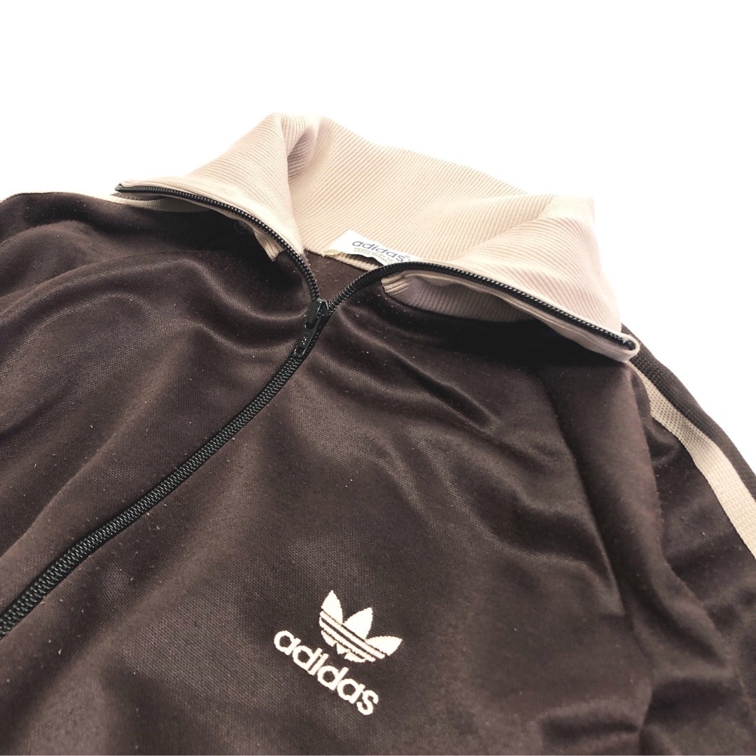 激レア】adidas ジャージ トラックジャケット 西ドイツ デサント / L 激レア】adidas ジャージ トラックジャケット 西ドイツ デサント / L