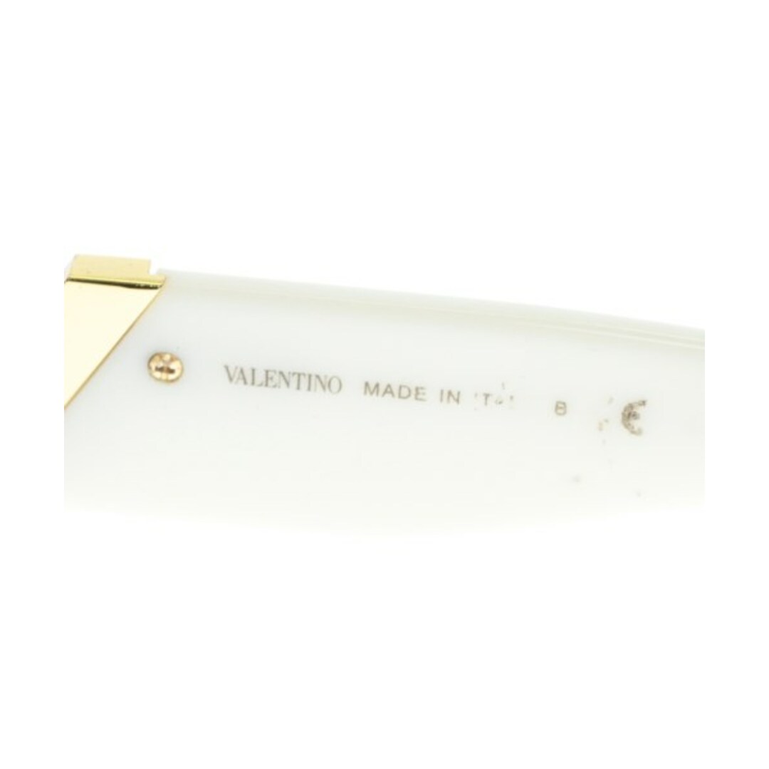 VALENTINO ヴァレンティノ サングラス - 白 【古着】 VALENTINO ヴァレンティノ サングラス - 白 【古着】