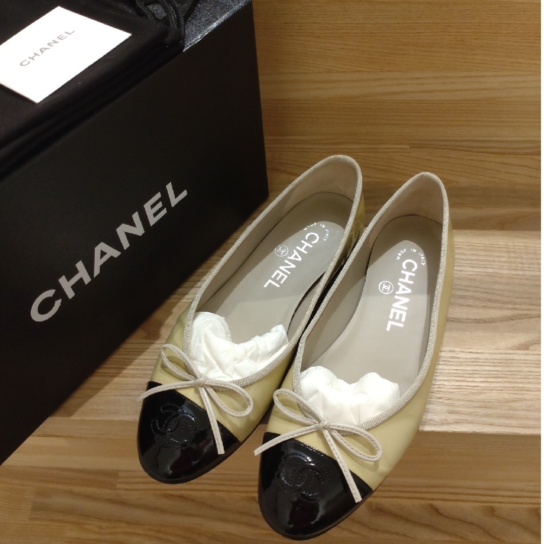 CHANEL - CHANEL バレリーナ 35.5cmの通販 by utsubo's shop CHANEL - CHANEL バレリーナ 35.5cmの通販 by utsubo's shop