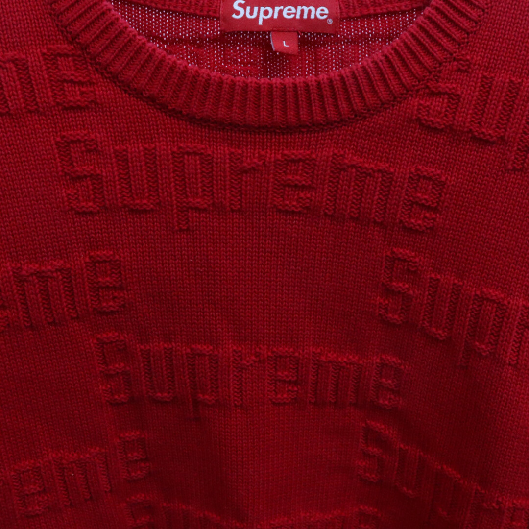SUPREME シュプリーム 19AW Raised Logo Sweater レイズドロゴ SUPREME シュプリーム 19AW Raised Logo Sweater レイズドロゴ