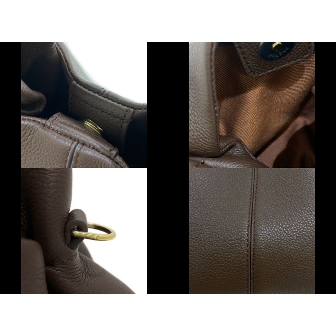 POLENE(ポレーヌ) ハンドバッグ美品 Numero Neuf Mini(ヌメロ POLENE(ポレーヌ) ハンドバッグ美品 Numero Neuf Mini(ヌメロ