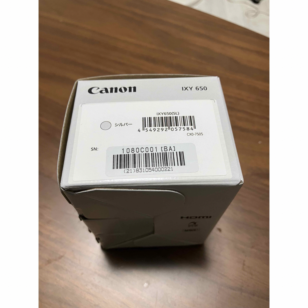 新品未使用】Canon IXY 650 シルバー 新品未使用】Canon IXY 650 シルバー