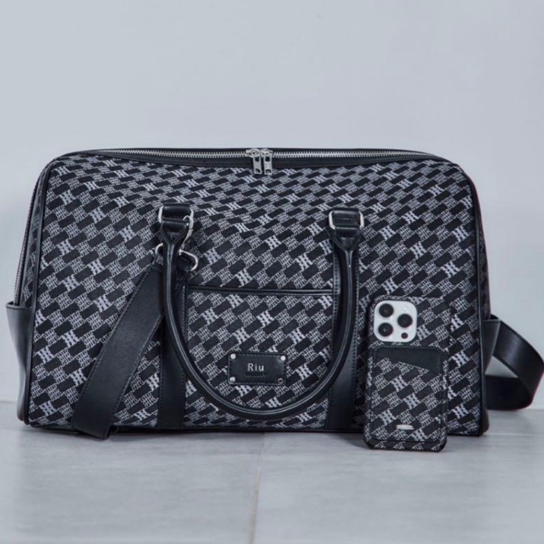 riu ボストンバッグ Jacquard traveling bag Rちゃんの通販 by riu ボストンバッグ Jacquard traveling bag Rちゃんの通販 by