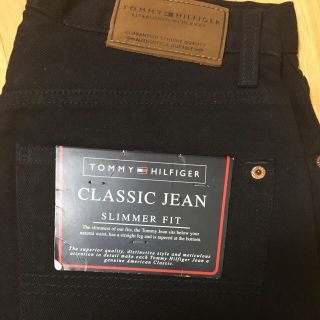 トミーヒルフィガー(TOMMY HILFIGER)の新品未使用送料込！メンズ✳︎ トミーヒルフィガー ブラックデニム✳︎(デニム/ジーンズ)