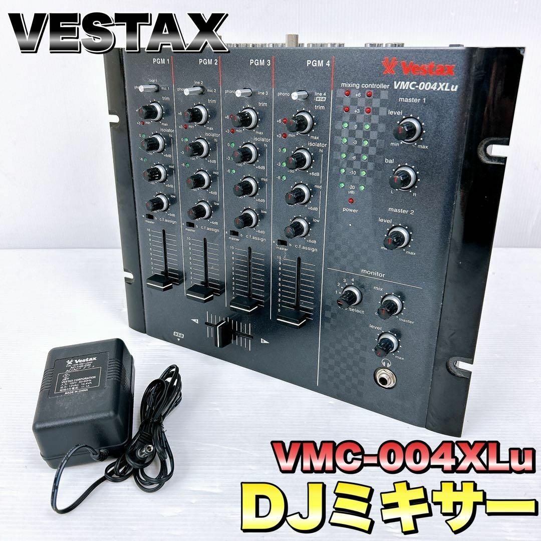 VESTAX VMC-004FXu BLK ベスタクス タトゥーアーティスト DJ VESTAX VMC-004FXu BLK ベスタクス タトゥーアーティスト DJ