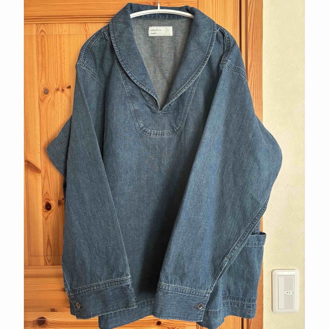 JOURNAL STANDARD - luxe チマラUS NAVY DENIM WORK PULL SHIRT JOURNAL STANDARD - luxe チマラUS NAVY DENIM WORK PULL SHIRT