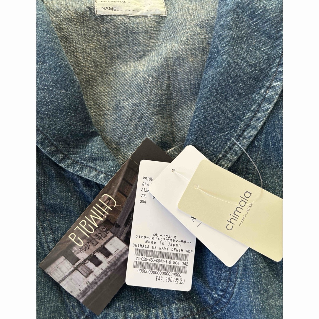 JOURNAL STANDARD - luxe チマラUS NAVY DENIM WORK PULL SHIRT JOURNAL STANDARD - luxe チマラUS NAVY DENIM WORK PULL SHIRT