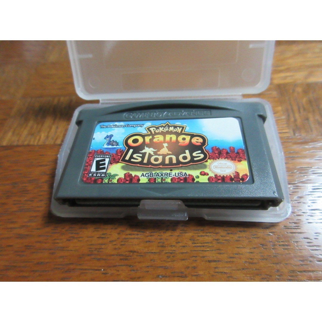 中古 海外版 GBAソフト ポケットモンスター ４種類まとめセット 英語版