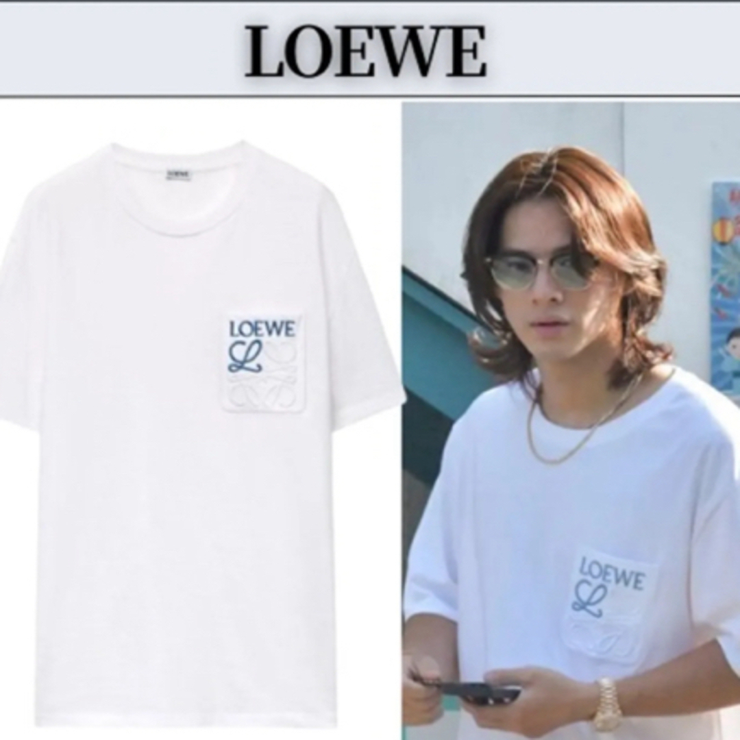 LOEWE - 新品 Loewe ロエベ レギュラーフィット Tシャツ Lサイズ LOEWE - 新品 Loewe ロエベ レギュラーフィット Tシャツ Lサイズ