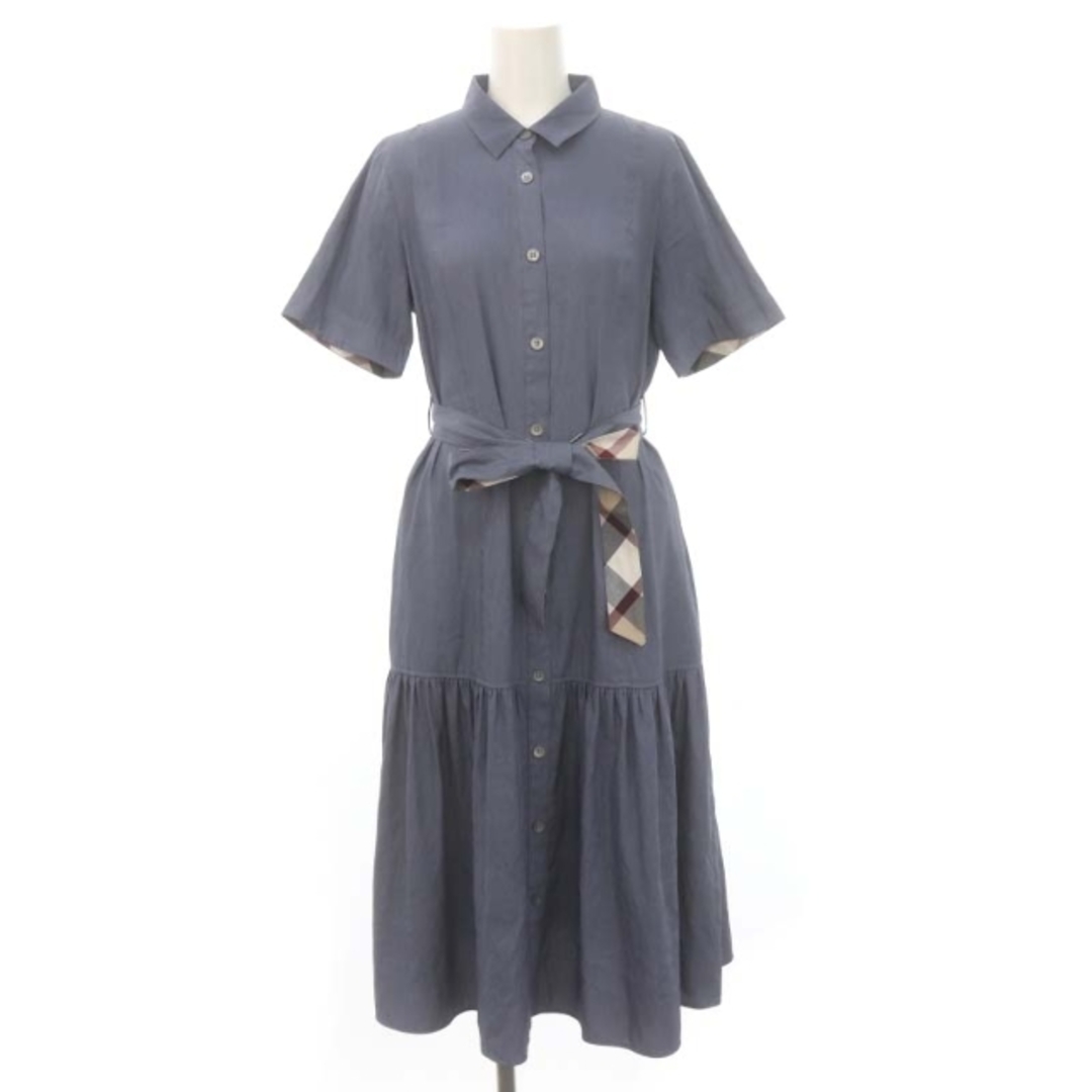ブルーレーベルクレストブリッジ 24SS スラブシャンブレーツイル ブルーレーベルクレストブリッジ 24SS スラブシャンブレーツイル