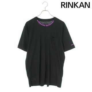 クロムハーツ(Chrome Hearts)のクロムハーツ  CH T-SHRT/1 ネックロゴプリントTシャツ メンズ L(Tシャツ/カットソー(半袖/袖なし))