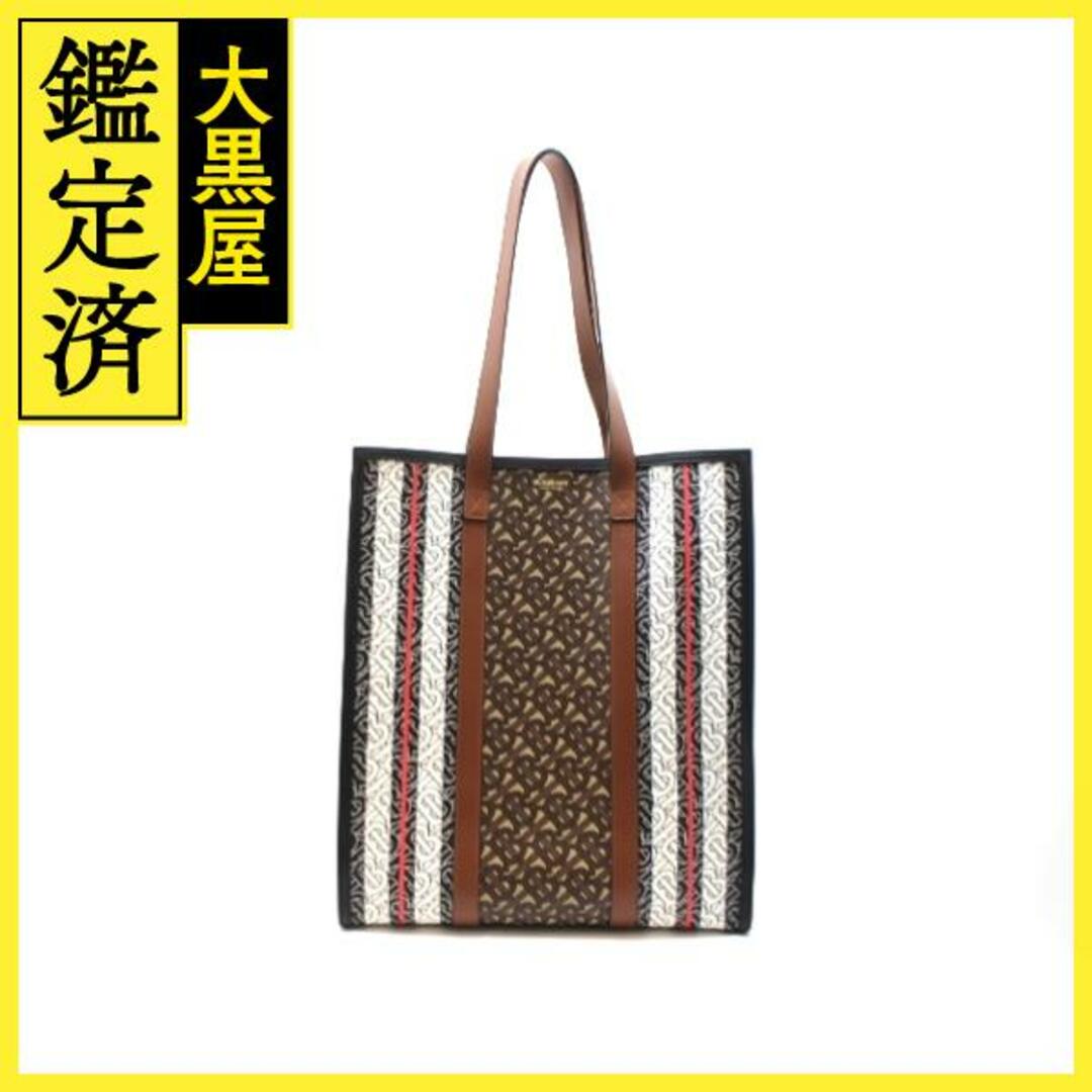 BURBERRY - バーバリー TBモノグラム　ストライプポートレート　トートバッグ 80172101 【200】