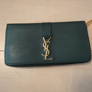 SAINT LAURENT(財布 ・ グリーン・カーキ/緑色系)のフリマ SAINT LAURENT(財布 ・ グリーン・カーキ/緑色系)のフリマ