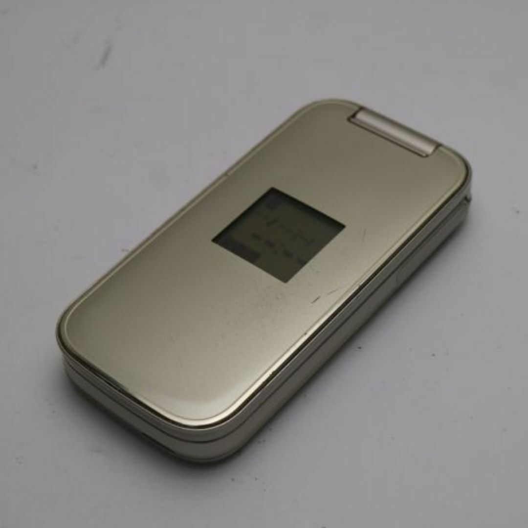 新品同様 F-01G らくらくホン ベーシック4 ゴールド 即日発送 ガラケー DoCoMo 富士通 本体 白ロム あすつく 土日祝発送OK