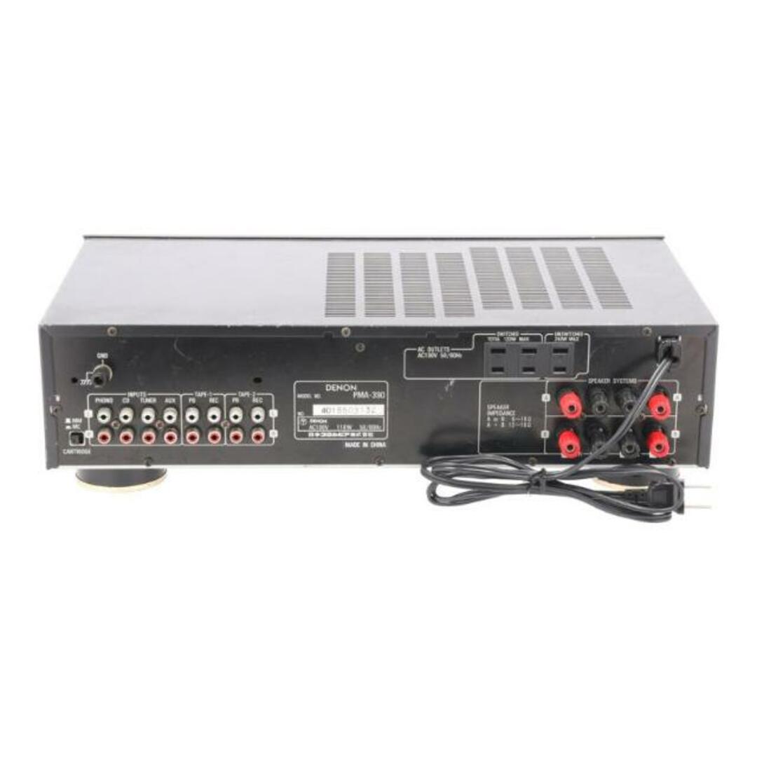 DENON デノン/プリメインアンプ/PMA-390/4018503132/Bランク/64 DENON デノン/プリメインアンプ/PMA-390/4018503132/Bランク/64