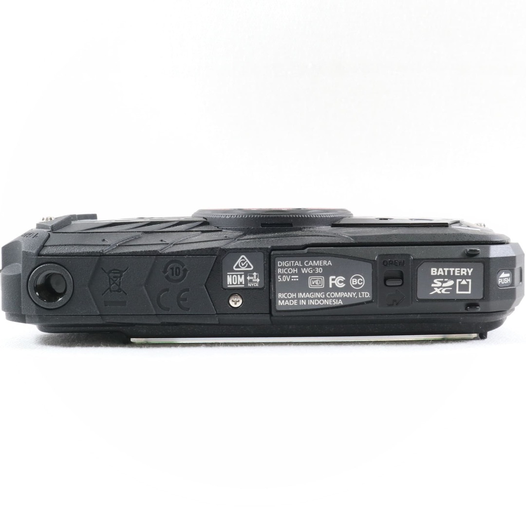 新品級》 防水 デジタルカメラ RICOH WG-30 CALSモード エボニー 新品級》 防水 デジタルカメラ RICOH WG-30 CALSモード エボニー