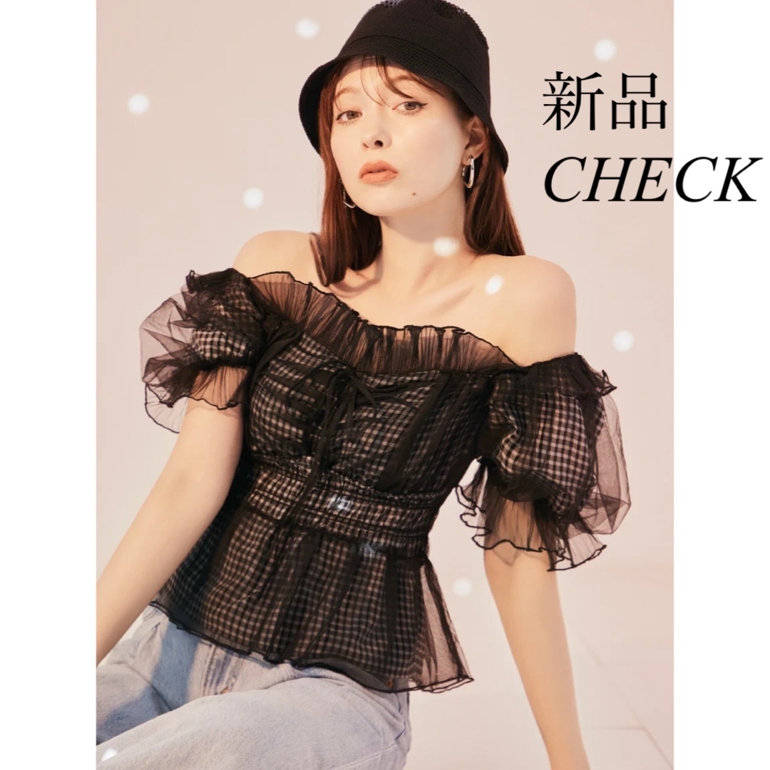 SNIDEL - 【正規品】snidel ギャザーフリルオフショルブラウス SNIDEL - 【正規品】snidel ギャザーフリルオフショルブラウス