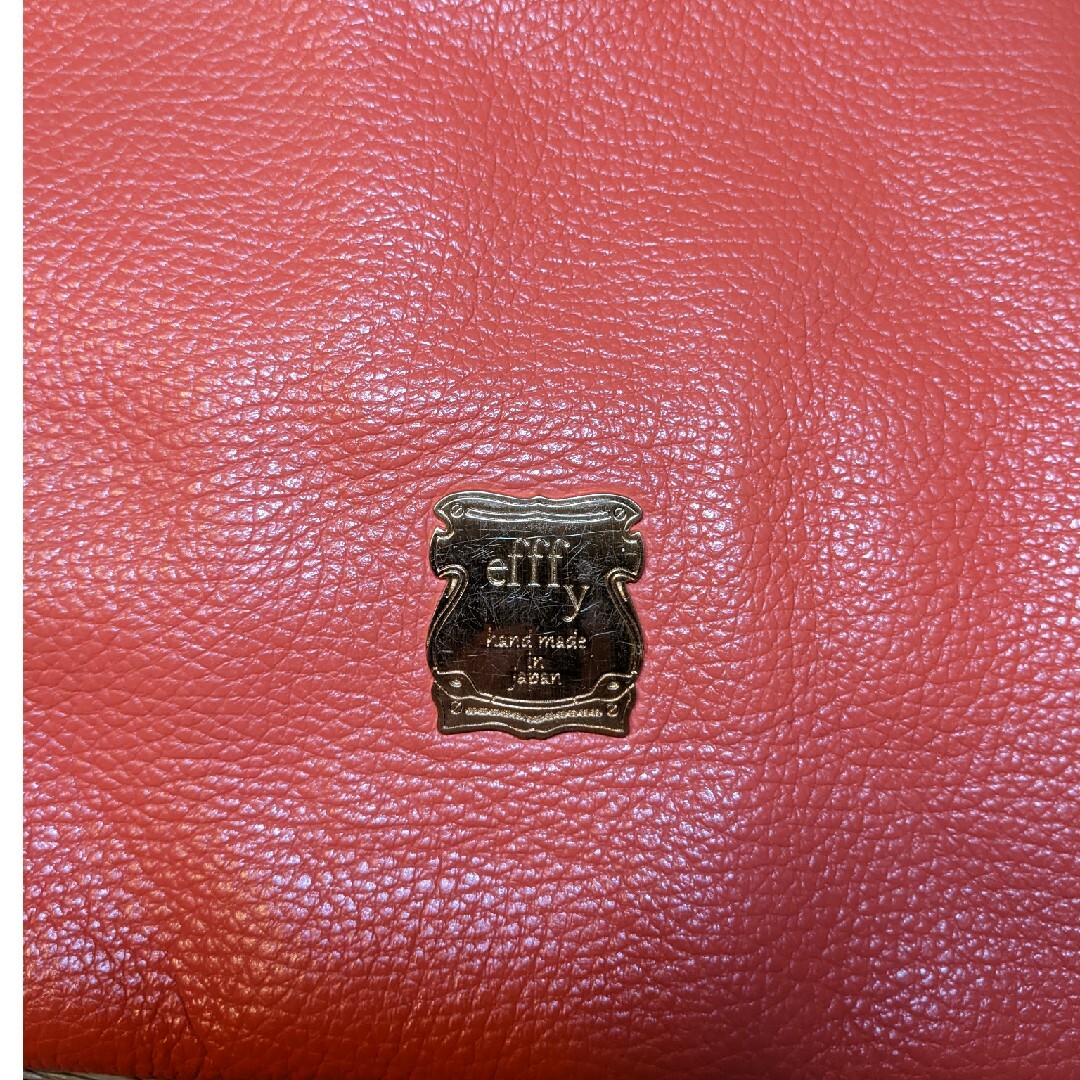 efffy　ショルダーバック　オレンジ レディースのバッグ(ショルダーバッグ)の商品写真