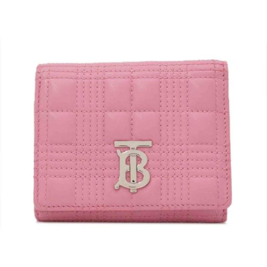 BURBERRY バーバリー/キルティングコンパクト財布/ピンク BURBERRY バーバリー/キルティングコンパクト財布/ピンク