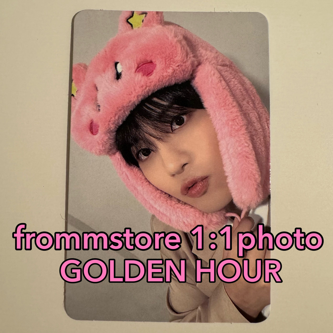 ATEEZ - ジョンホ frommstore GOLDEN HOUR フォトイベント ATEEZ - ジョンホ frommstore GOLDEN HOUR フォトイベント