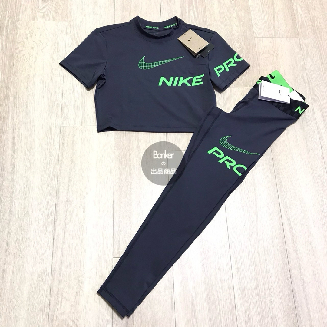 NIKE - L《2点セット》NIKE ナイキプロ Tシャツ タイツ NIKE - L《2点セット》NIKE ナイキプロ Tシャツ タイツ