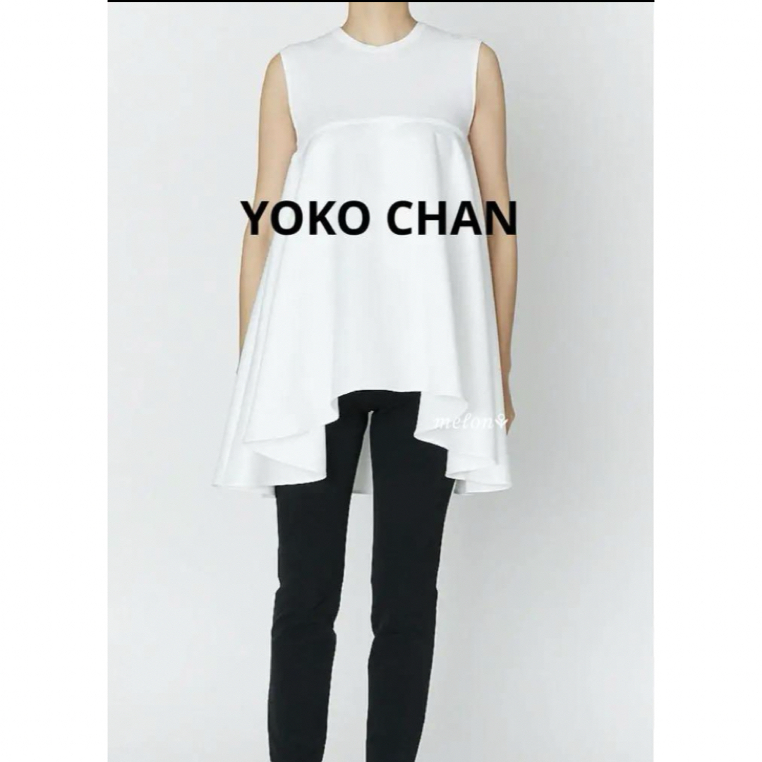 YOKO CHAN - 美品☆YOKO CHAN Aラインフレア ノースリーブ YOKO CHAN - 美品☆YOKO CHAN Aラインフレア ノースリーブ