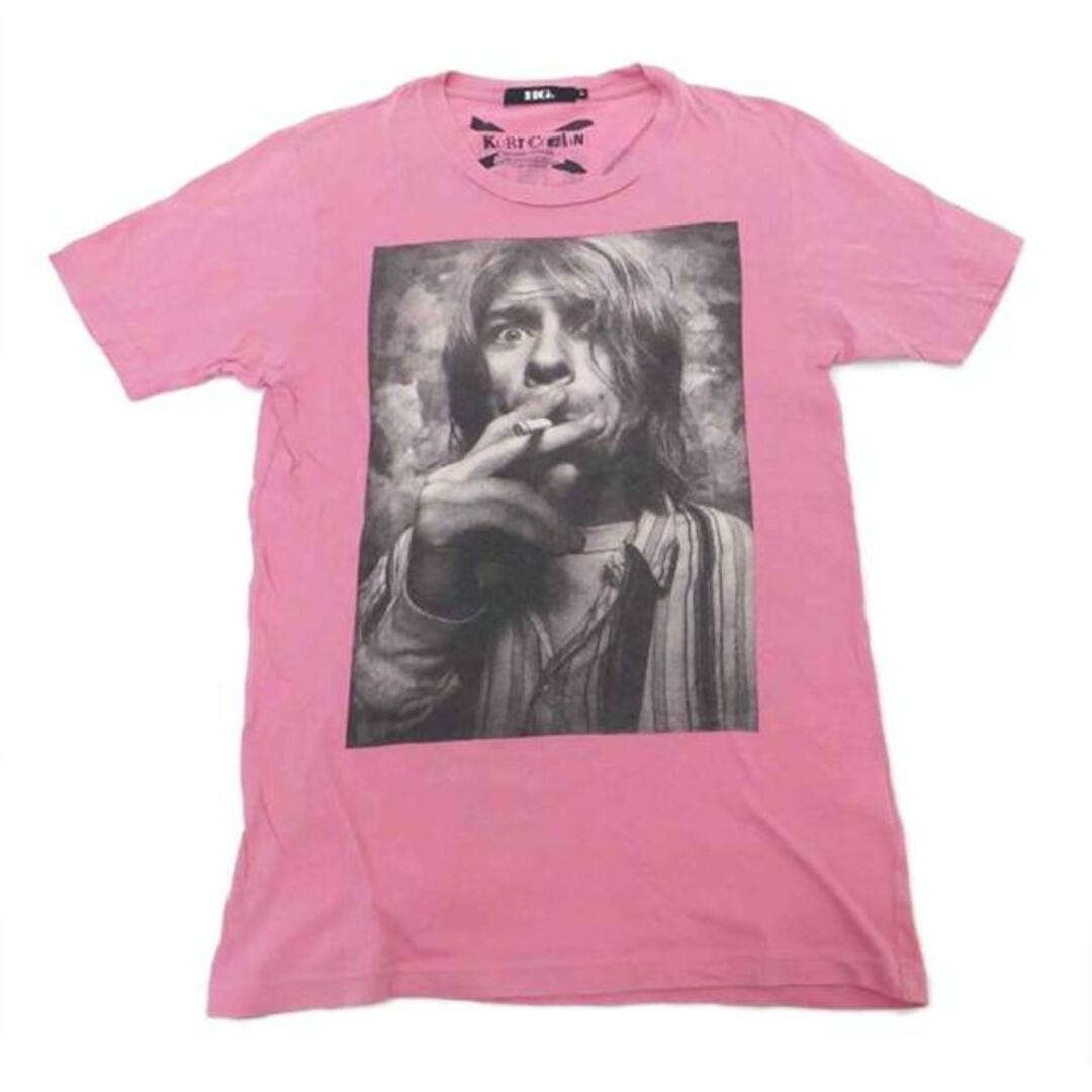 HYSTERIC GLAMOUR - HG ヒステリックグラマー/Tシャツ/ピンク/B HYSTERIC GLAMOUR - HG ヒステリックグラマー/Tシャツ/ピンク/B