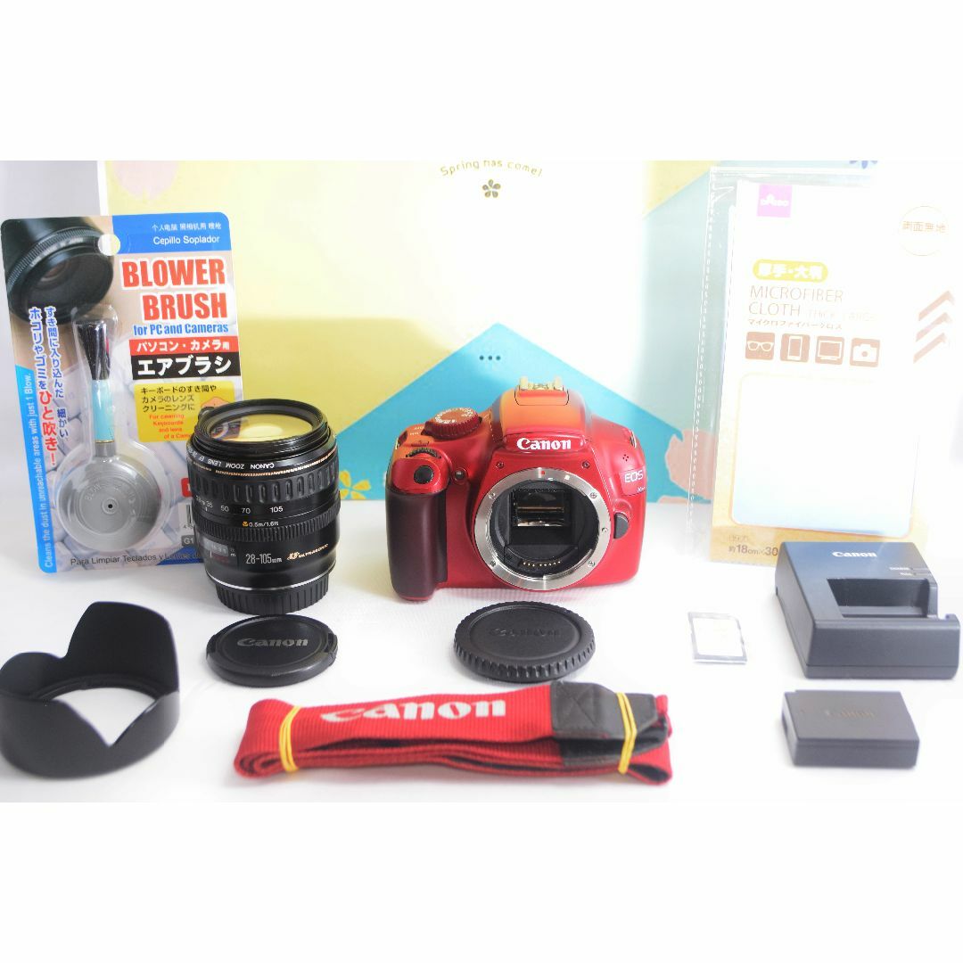 Canon Kiss X50☆スマホ転送OK&即発送☆可愛い一眼レフ☆ Canon Kiss X50☆スマホ転送OK&即発送☆可愛い一眼レフ☆
