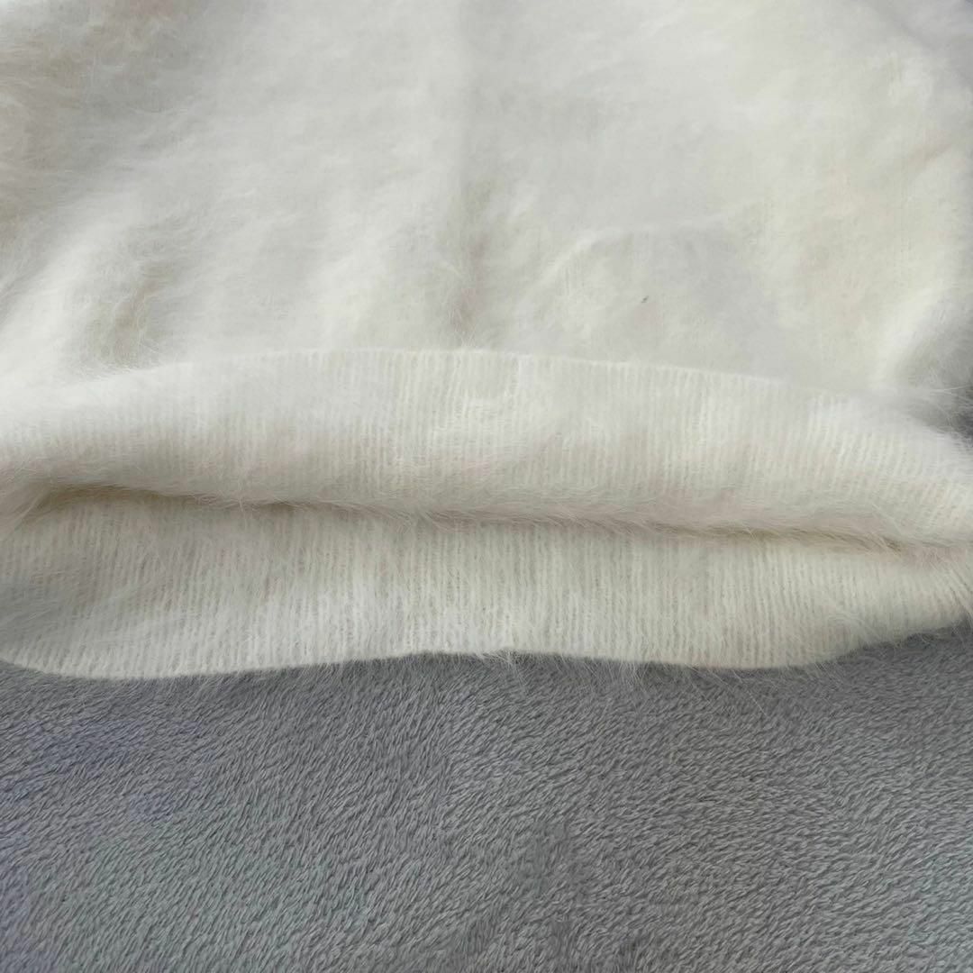 Green Label Relaxing】 (F) アンゴラ 毛 長袖ニットの通販 by Green Label Relaxing】 (F) アンゴラ 毛 長袖ニットの通販 by