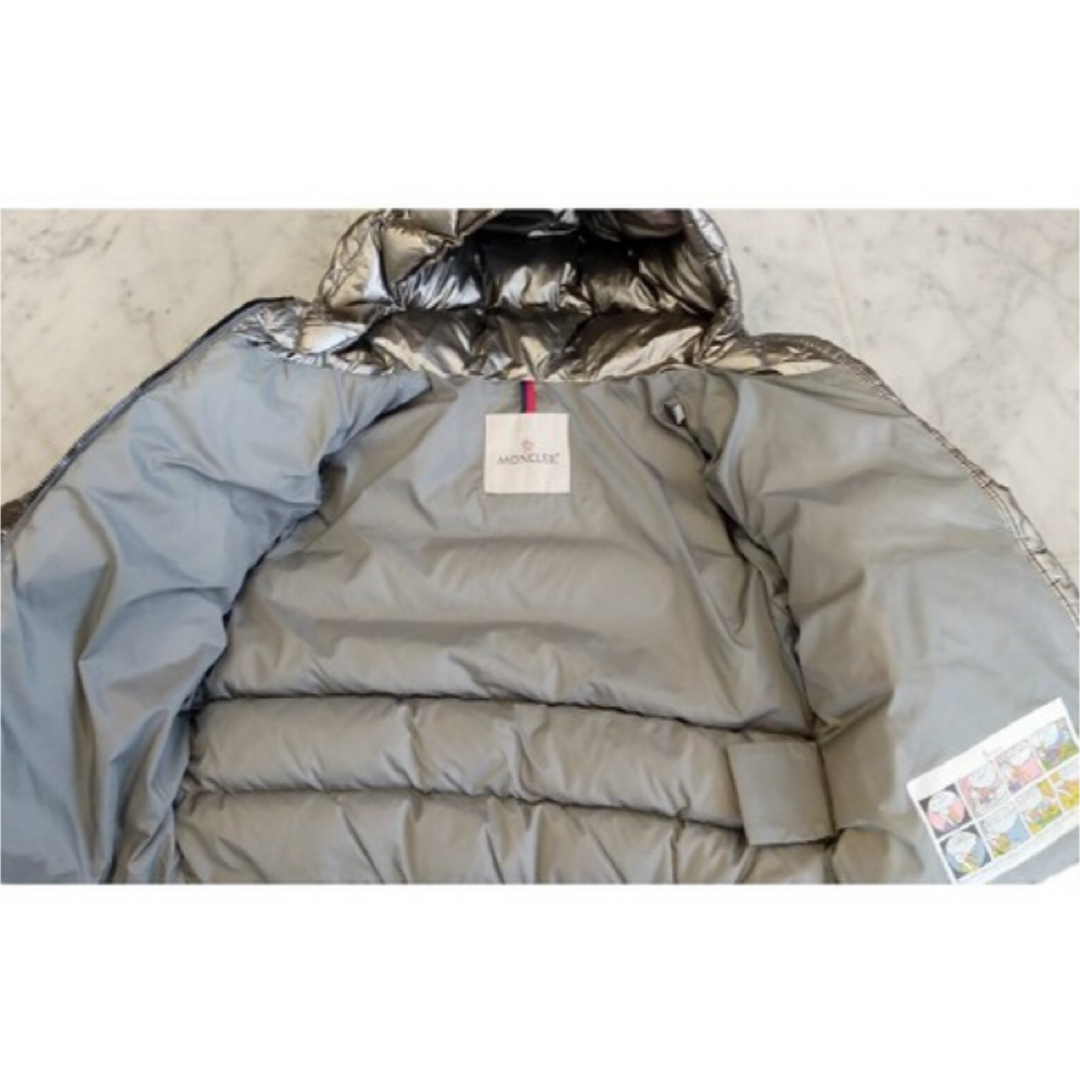 MONCLER - モンクレール シルバーダウンジャケット キッズの通販 MONCLER - モンクレール シルバーダウンジャケット キッズの通販