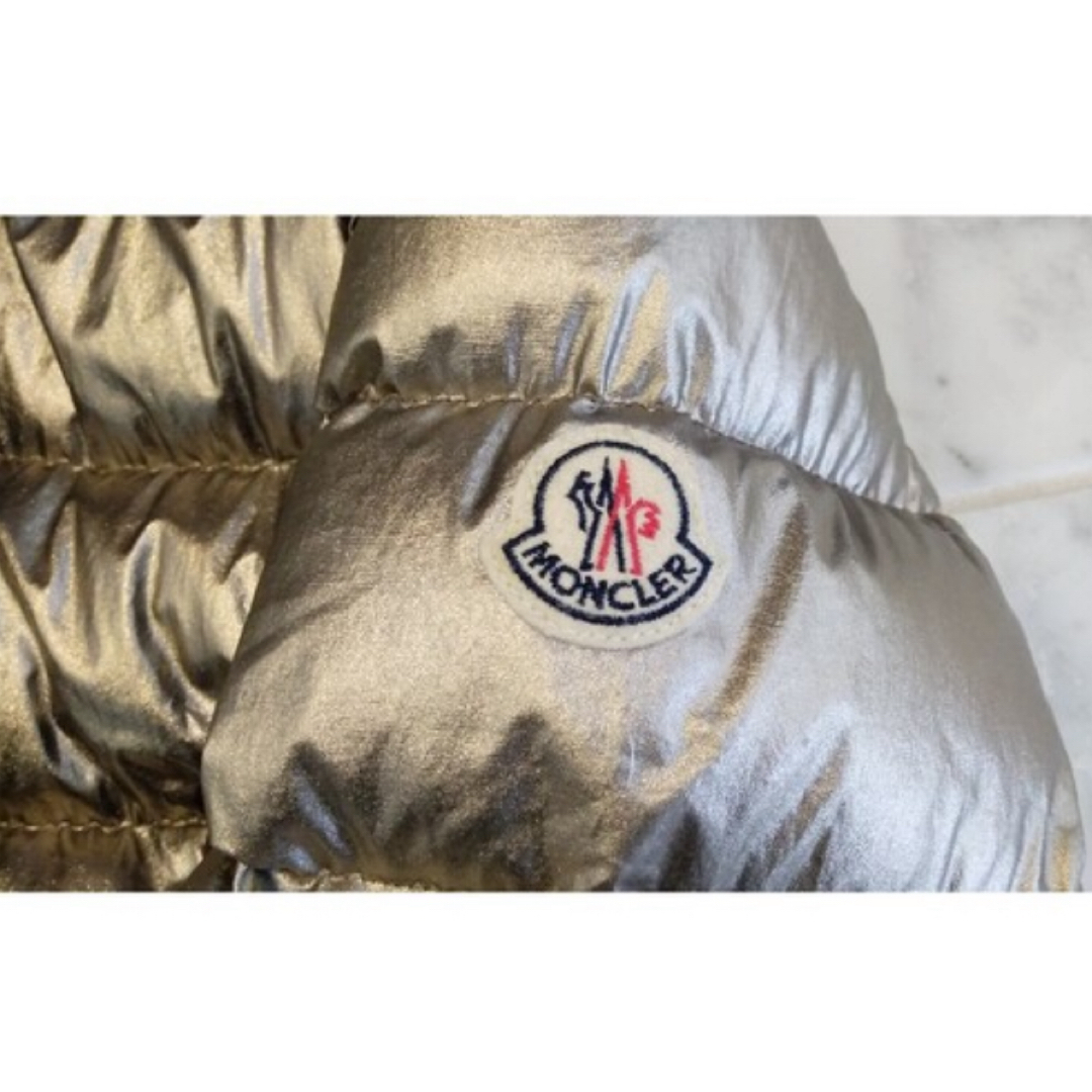 MONCLER - モンクレール シルバーダウンジャケット キッズの通販 MONCLER - モンクレール シルバーダウンジャケット キッズの通販