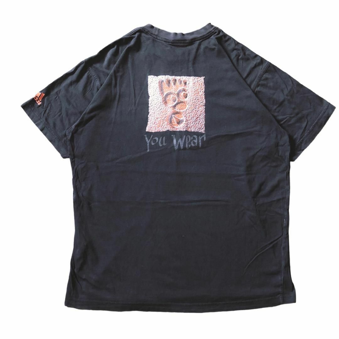 adidas - アディダス 半袖Tシャツ 足跡 ランニング adidas - アディダス 半袖Tシャツ 足跡 ランニング