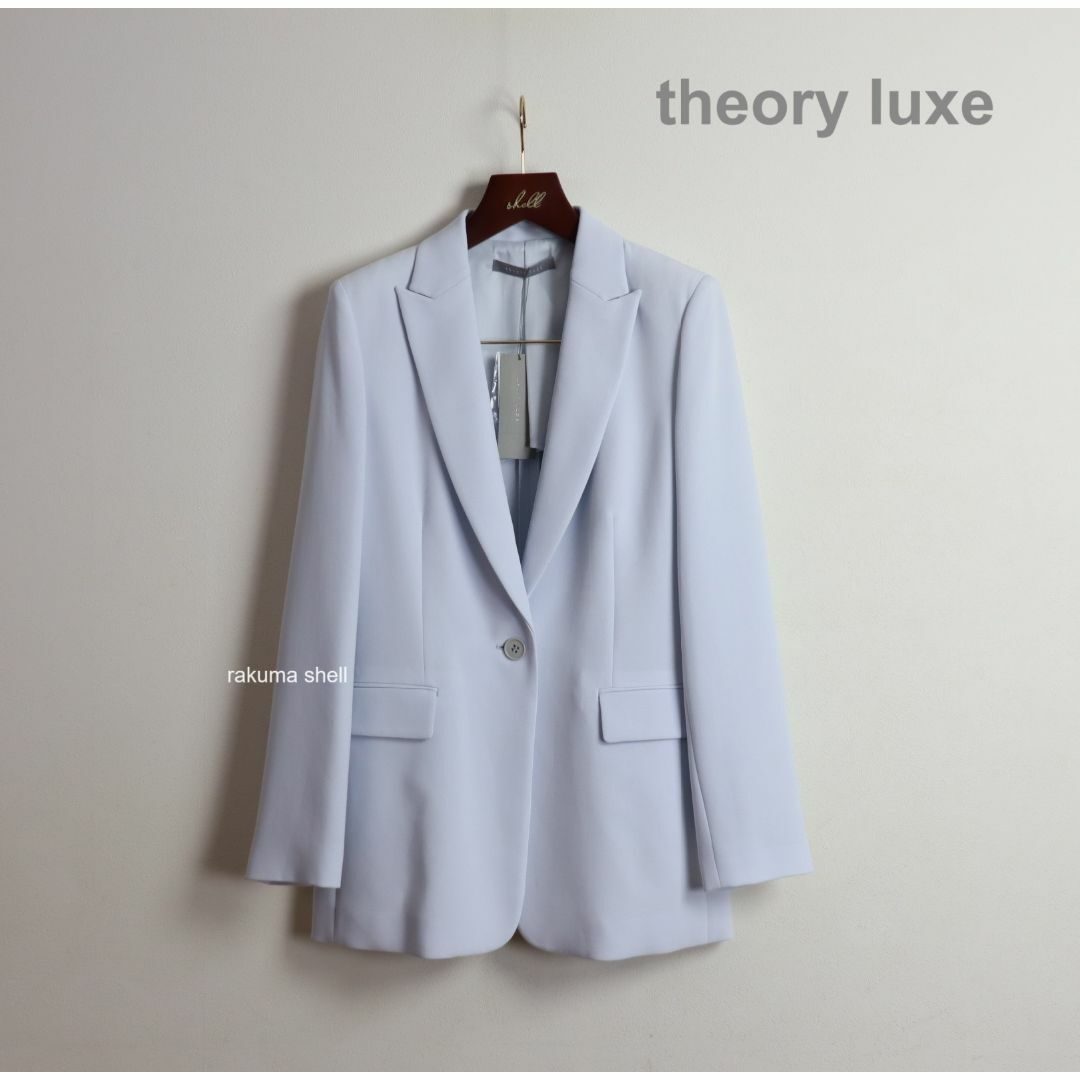 Theory luxe - theory luxe 23SS Row Crepe シングル ジャケット