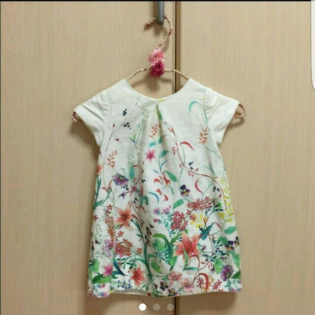 ZARA KIDS(ザラキッズ)のワンピース　80 ZARAベビー キッズ/ベビー/マタニティのベビー服(~85cm)(ワンピース)の商品写真