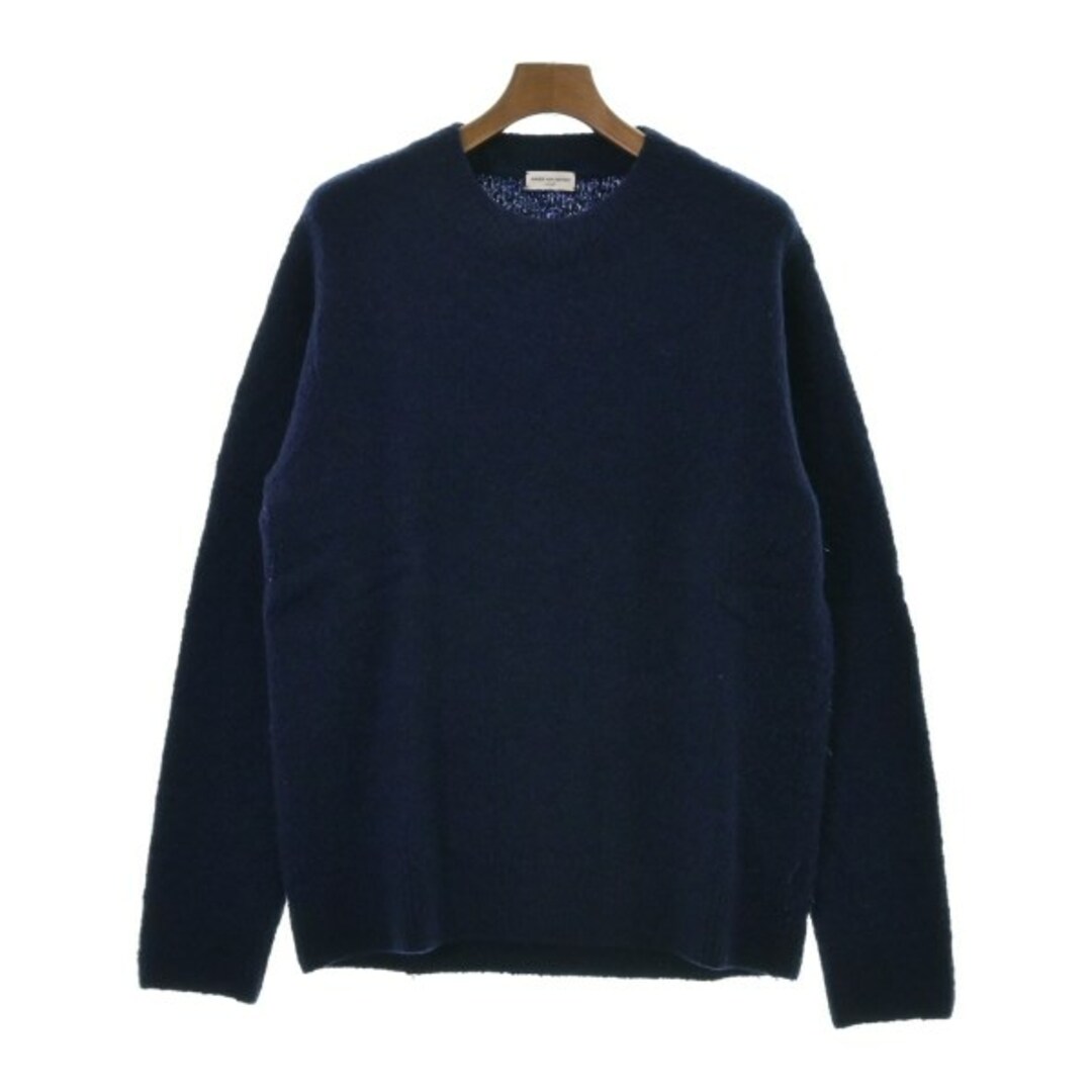 DRIES VAN NOTEN ドリスヴァンノッテン ニット・セーター S 紺 DRIES VAN NOTEN ドリスヴァンノッテン ニット・セーター S 紺