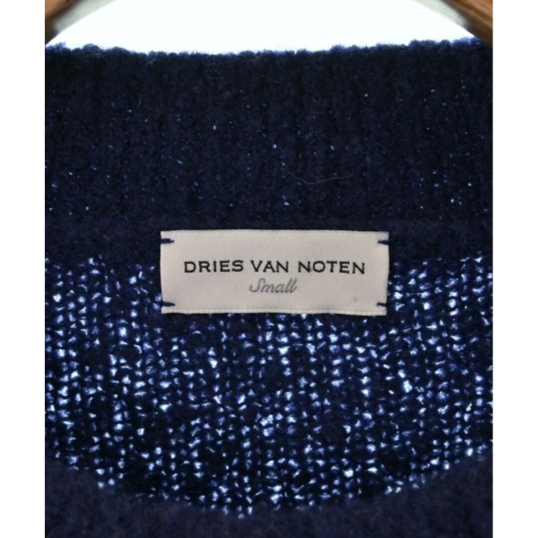 DRIES VAN NOTEN ドリスヴァンノッテン ニット・セーター S 紺 DRIES VAN NOTEN ドリスヴァンノッテン ニット・セーター S 紺