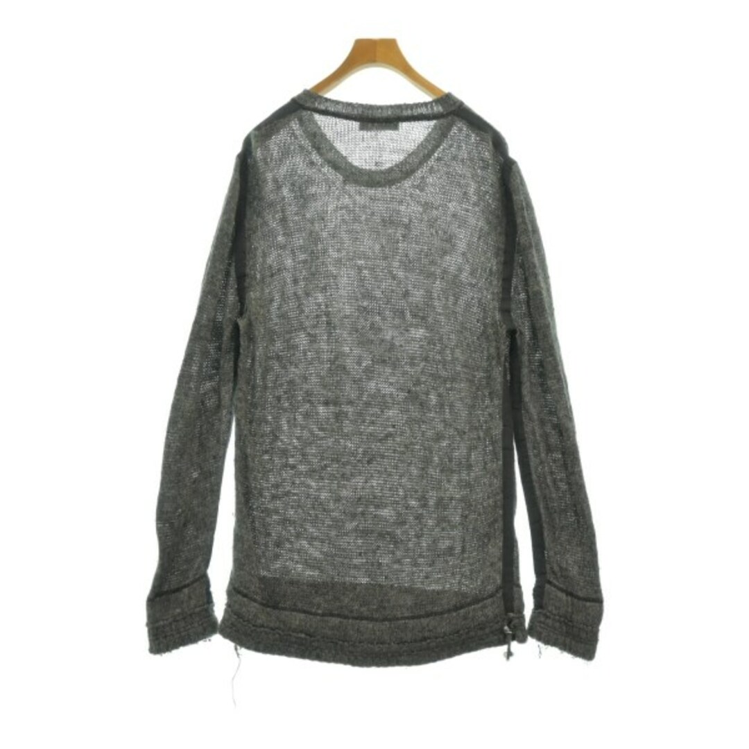DOLCE&GABBANA ニット・セーター 52(XXL位) グレー 【古着】 DOLCE&GABBANA ニット・セーター 52(XXL位) グレー 【古着】