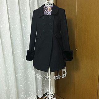 ミニマム(MINIMUM)のお上品♡黒のコート(ロングコート)